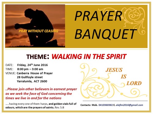 Prayer Banquet