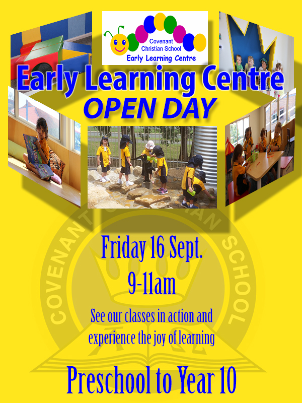Covenant’s Early Learning Centre Open Day
