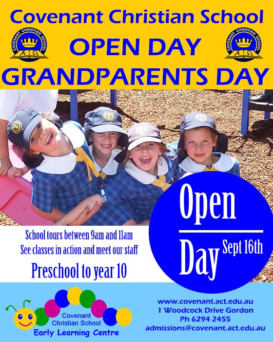 Covenant's Open Day and Grandparents Day
