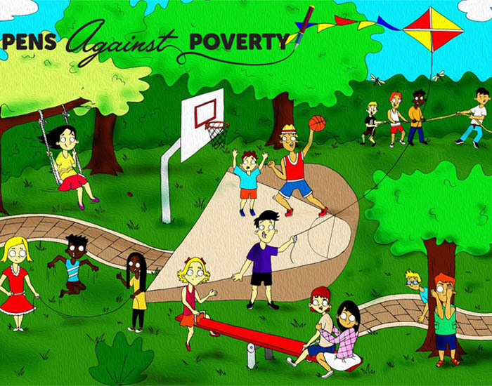 Pens Against Poverty - schools writing competition