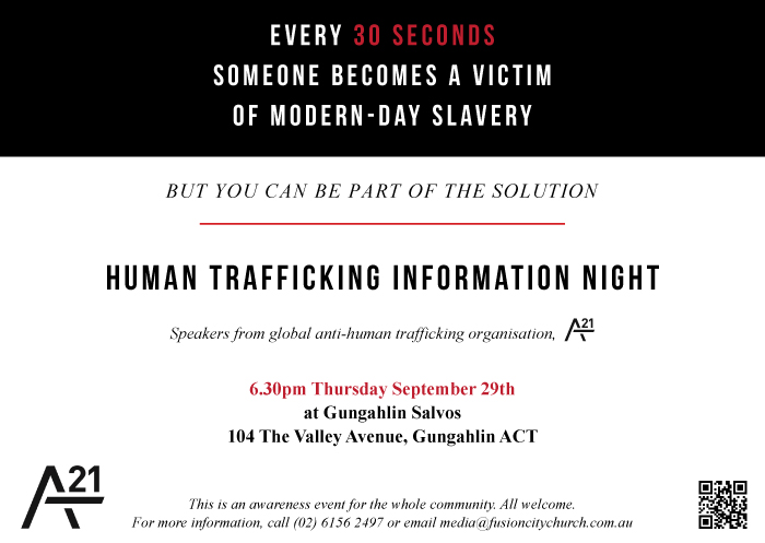 A21 Human Trafficking Information Night