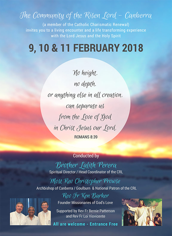 Canberra Community of the Risen Lord Retreats