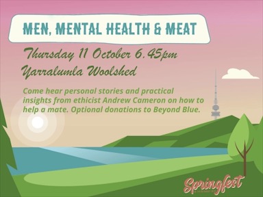 Springfest: Men, Mental Health & Meat