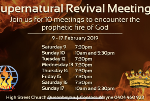 Supernatural Revival Meetings