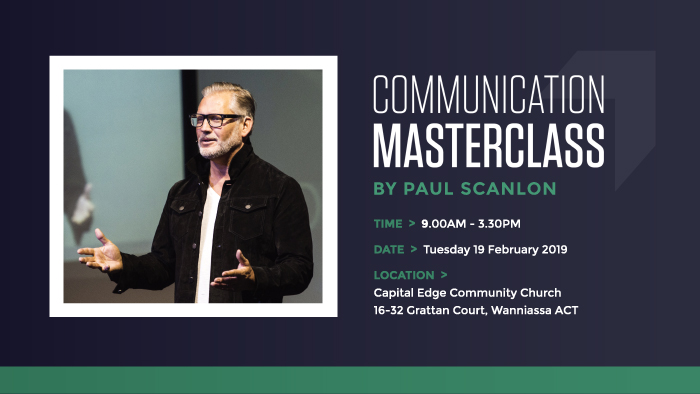 Paul Scanlon Communication Masterclass