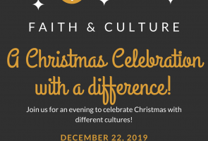 Faith & Culture – A Christmas celebration with a difference!