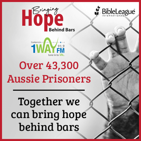 Donate to Bible League Bringing Hope Behind Bars
