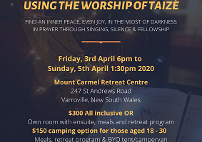 A Retreat using Worship from Taizé