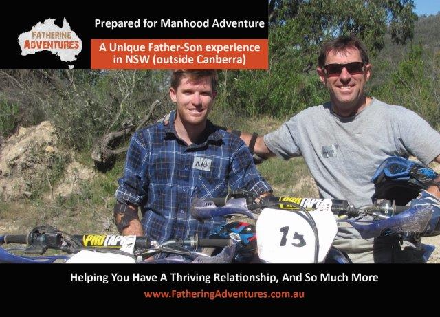 “Prepared for Manhood” 4 Night Father-Son Adventure experience