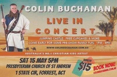 Colin Buchanan 2nd Concert at 5pm