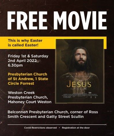 Free screening of the Jesus Movie