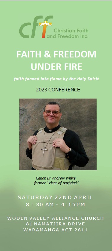Christian Faith & Freedom Conference 2023 - Faith & Freedom under Fire