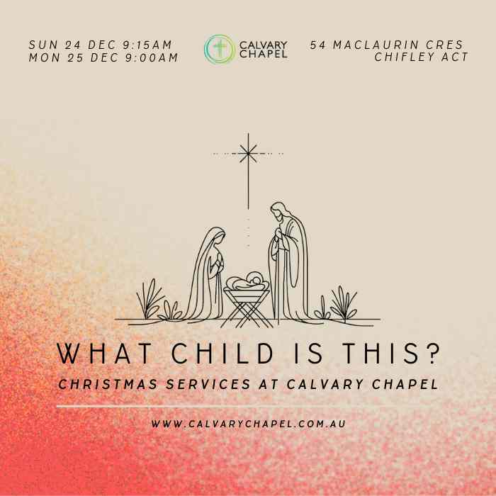 Calvary Chapel Christmas Services